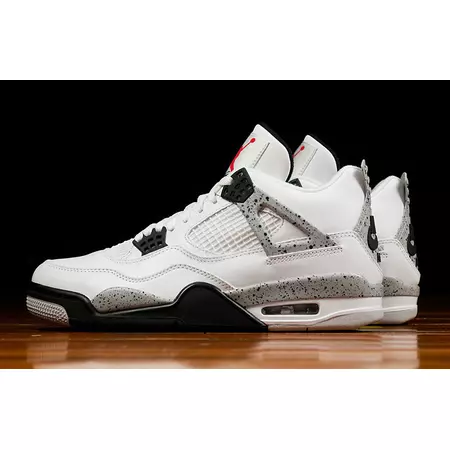Air Jordan 4 Retro "Cement" (192/white/fire red/black)