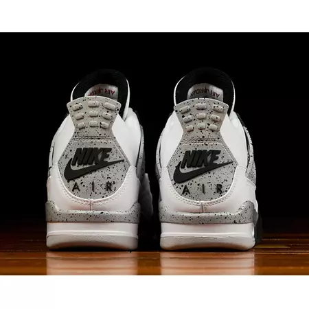Air Jordan 4 Retro "Cement" (192/white/fire red/black)