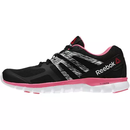 Reebok Sublite XT Cushion (black/silver/white/pink)