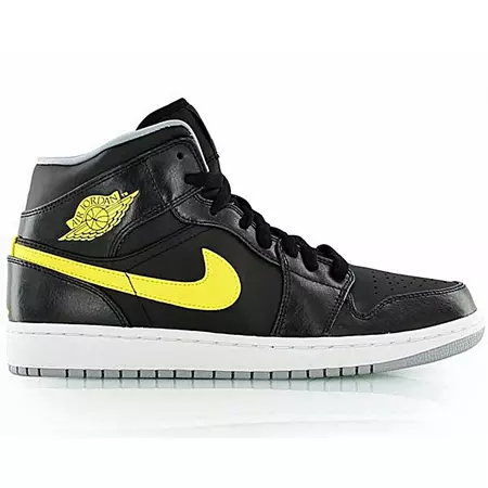 Air Jordan 1 Mid "VibrantYellow" (070/black/yellow)