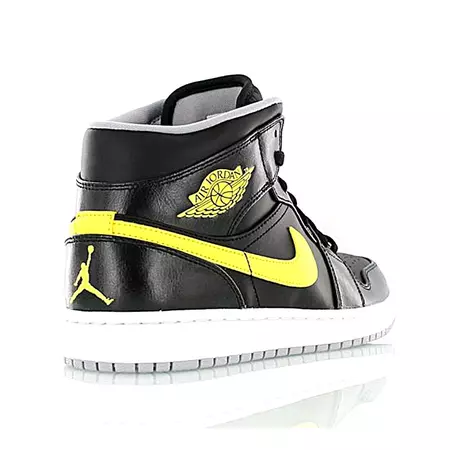 Air Jordan 1 Mid "VibrantYellow" (070/black/yellow)