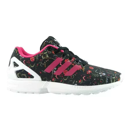 Adidas Originals Mulheres ZX Flux "Flower" (negro/rosa)