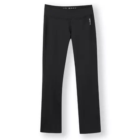 Reebok Pantalón Mulheres Essential Fitted Bootcut (negro)