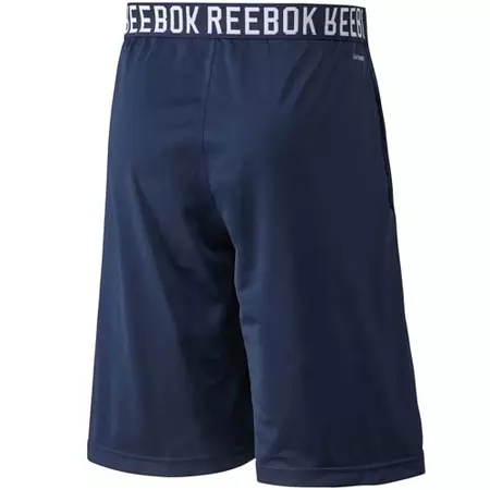 Reebok Short Homem Workout Ready Poly Train (marino)