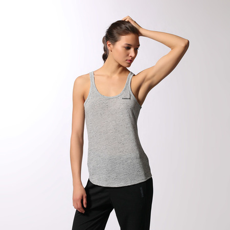 Reebok Camiseta Mujer Elements Racer (gris)