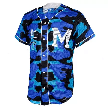 Adidas Beisbolera Miami Heat (cobalto/negro)