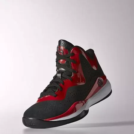 Adidas Derrick Rose 773 III J "Blackred" Menino (negro/rojo/blanco)