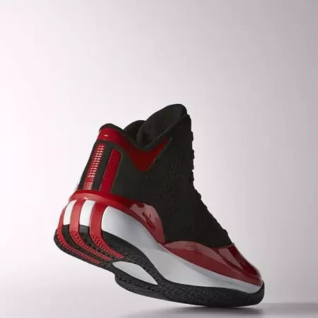 Adidas Derrick Rose 773 III J "Blackred" Menino (negro/rojo/blanco)