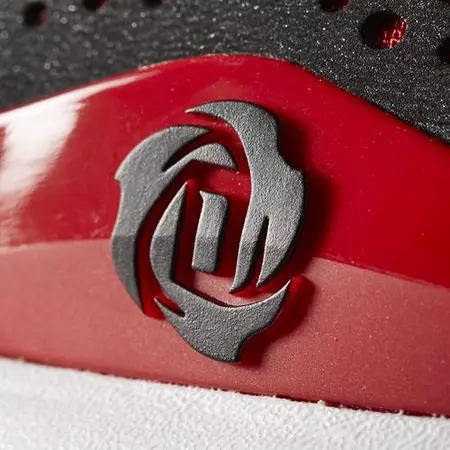 Adidas Derrick Rose 773 III J "Blackred" Menino (negro/rojo/blanco)