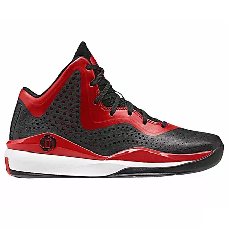 Adidas Derrick Rose 773 III J "Blackred" Menino (negro/rojo/blanco)