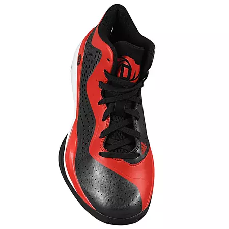 Adidas Derrick Rose 773 III J "Blackred" Menino (negro/rojo/blanco)