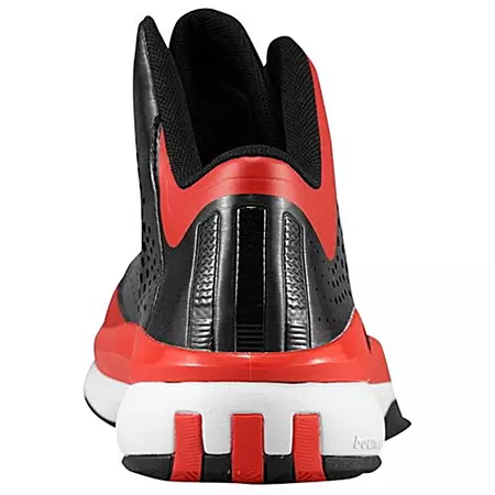 Adidas Derrick Rose 773 III J "Blackred" Menino (negro/rojo/blanco)
