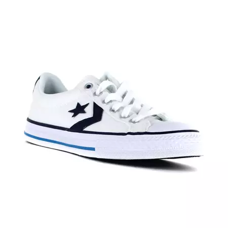 Converse Star Player OX Canvas Kids (white/navy)
