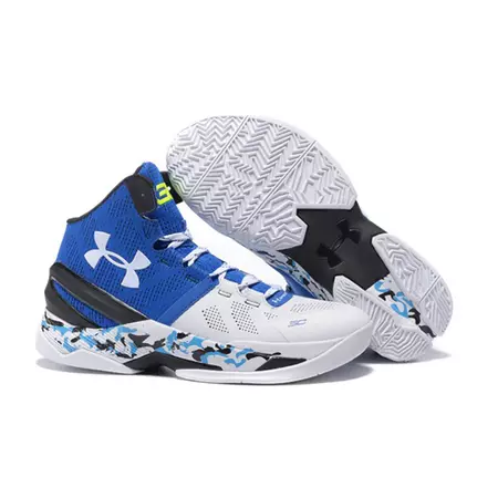 UA Stephen Curry 2-CBA "XMAS" (428/blanco/azul/navy/volt)