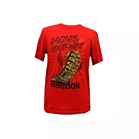 Reebok Camiseta MYW (Vermelho)