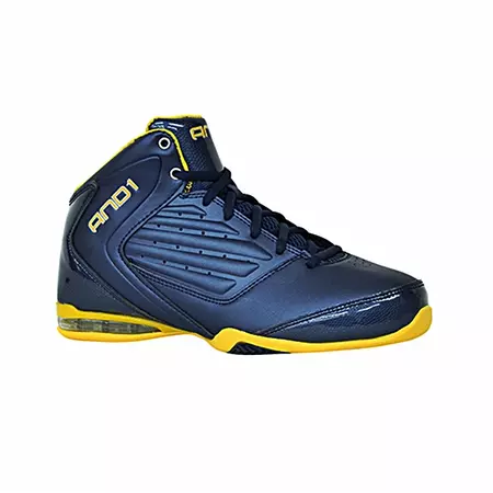 And1 Master 2 Mid "Gold Ground" Menino (marino/amarillo)