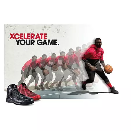 And1 Xcelerate Mid "Stephenson" (rojo/negro/blanco)