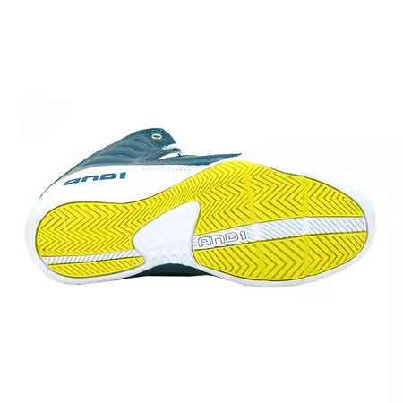And1 Rocket 4 Mid Niñ@ (esmeral/yellow/white)