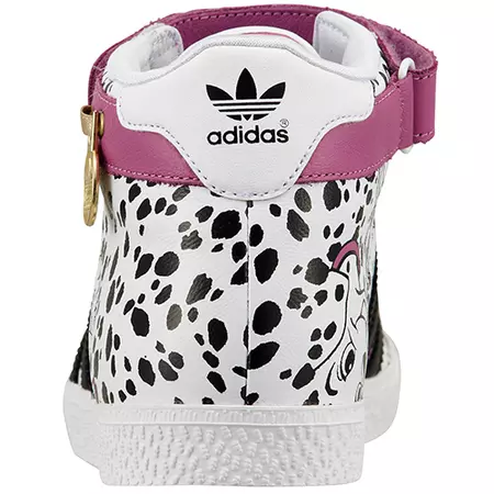 Adidas Gazelle 101 Dalmatas Mid Kids Girls (branco/preto)