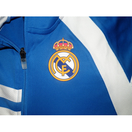 Adidas Jaqueta Real Madrid 2013-2014 Baskeball (azul/branco)