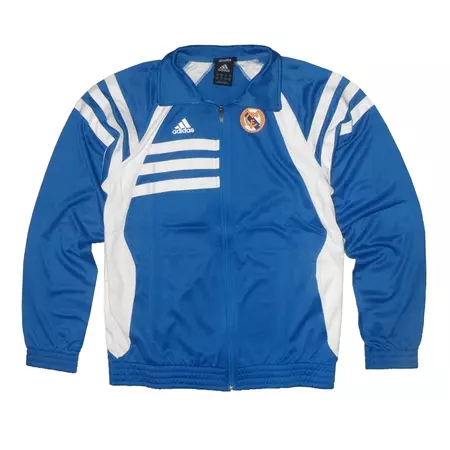 Adidas Jaqueta Real Madrid 2013-2014 Baskeball (azul/branco)