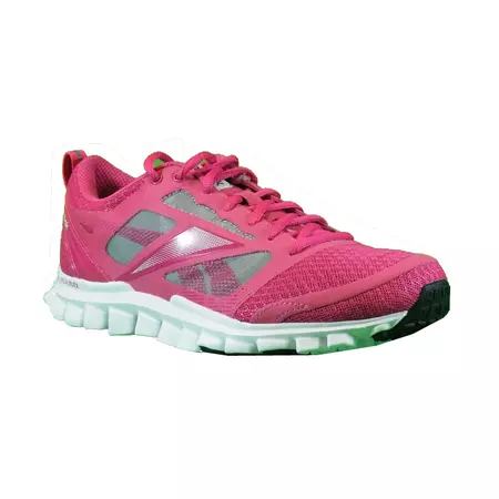Reebok Mulher Running RealFlex Speed (rosado/cinza/branco)