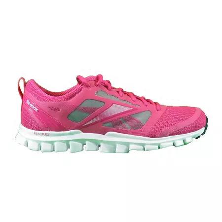 Reebok Mulher Running RealFlex Speed (rosado/cinza/branco)