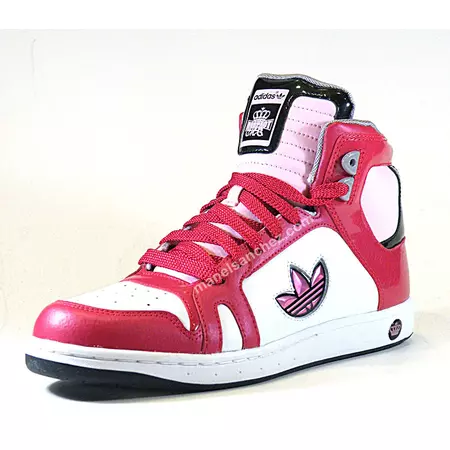Missy Elliott Comtemp BB Mid  (blanco/rojo/rosa)