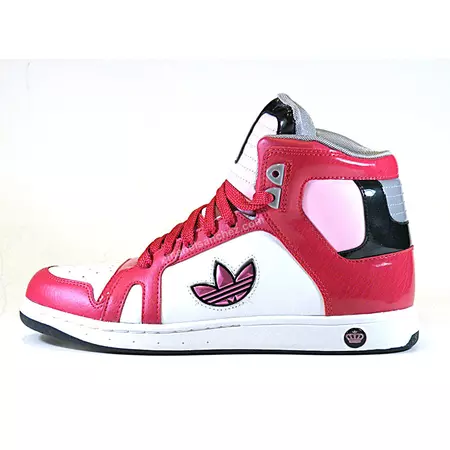 Missy Elliott Comtemp BB Mid  (blanco/rojo/rosa)