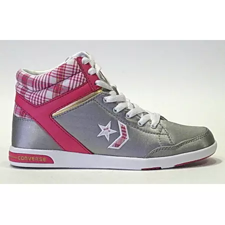 Converse Lady Wapon 86 Hi (plata/rosa)