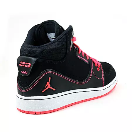 Jordan 1 Flight 2 (GS) (023/negro/naranja)