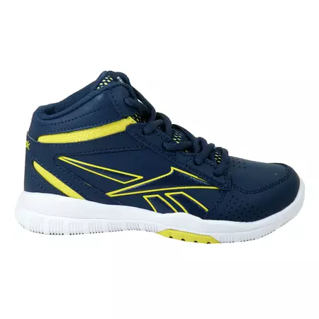 Reebok Clean Shot Menino (navy/amarillo/blanco)