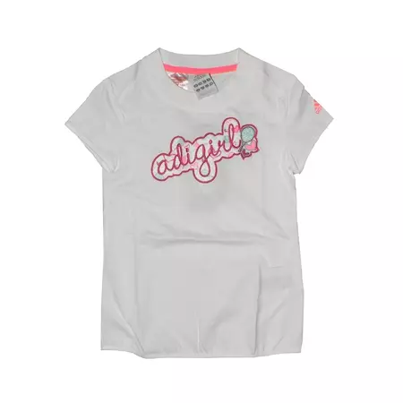 Adidas Camisa Crinaça Adigirl T (branca)