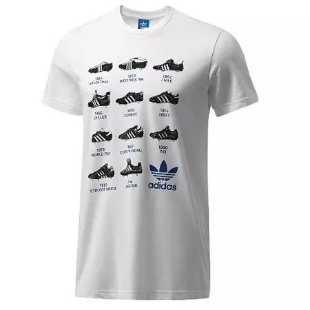 Adidas Originals Boot History Tee Men´s (Branco)