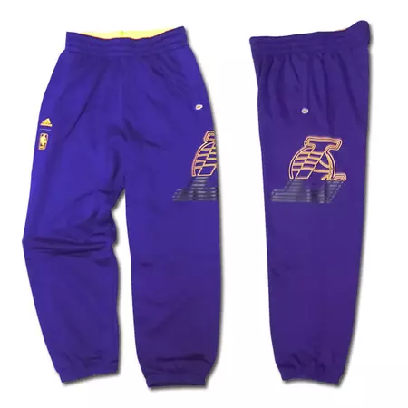 Adidas NBA Pantalón Menino Fan Winter Lakers (purpura)
