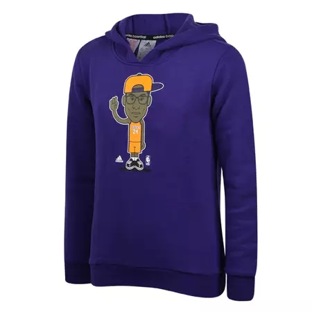 Adidas Sudadera NBA Menino Graphic Geek Lakers (purpura/amarillo)