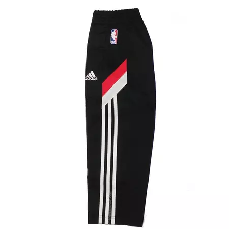 Adidas Young NBA Bulls Winter Hoops Pants (black/red/white)