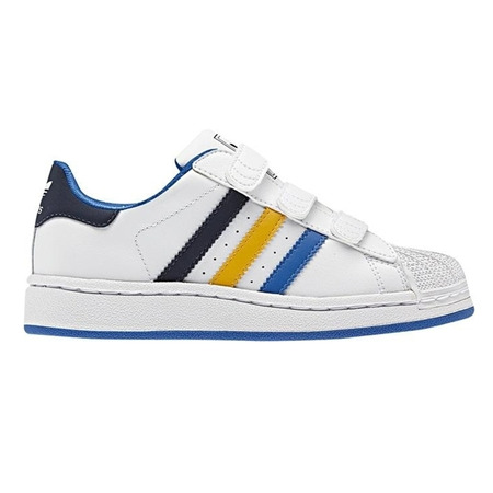 Adidas Superstar 2 CF Inf (white/blue/yellow)(20-27)