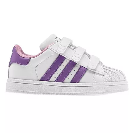 Adidas Superstar 2 CF Inf (white/purple/pink)(20-27)