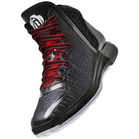Adidas Derrick Rose 4 (negro/gris/rojo)