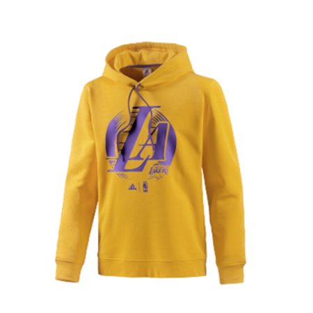 Adidas NBA Lakers Hoody  (yellow/purple)