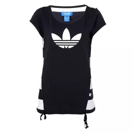 Adidas Logo Tee Women´s (preto/branco)