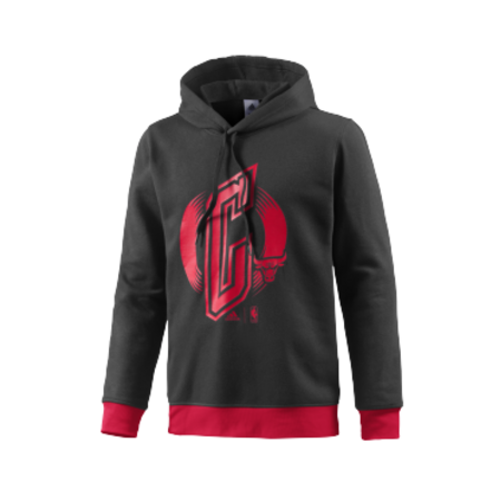 Adidas NBA Chicago Bulls Hoody Men´s (preto/vermelho)