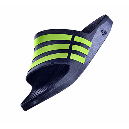 Chanclas Adidas Duramo Slide (azul/verde)