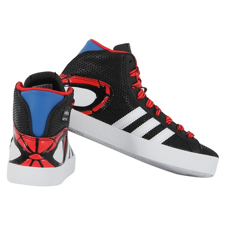 Adidas Basketprofi Spider Kids (pret/branco/vermelho)