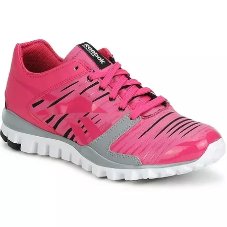 Reebok Realflex Fusion 2.0 (rosado/cinza/branco)