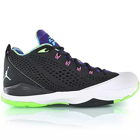 Jordan CP3. VII "Bel Air" (015/negro/blanco/lima)