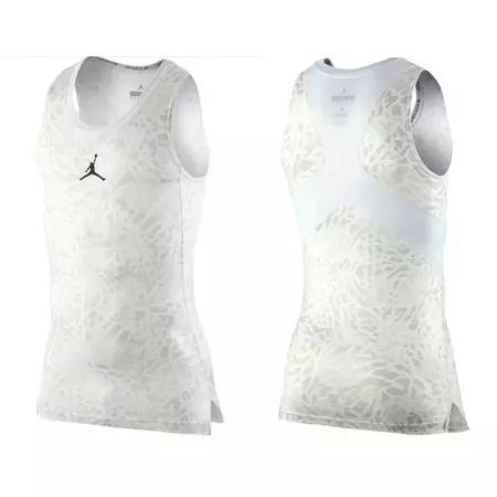 Camiseta Jordan Dominate 2.0 Compression (101/Blanco/Gris)