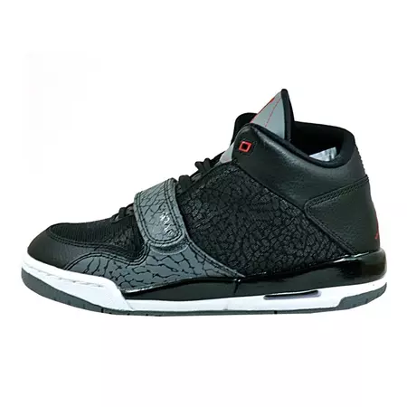 Jordan FLTCLB 90`S (GS) Niñ@ (001/negro/gris/blanco)