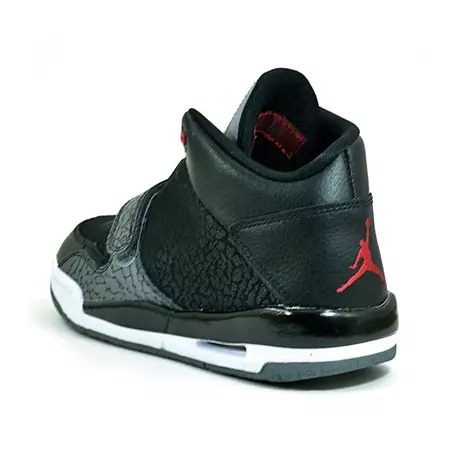 Jordan FLTCLB 90`S (GS) Niñ@ (001/negro/gris/blanco)
